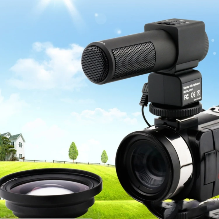Цифровая камера 4k, видеокамера Vlog с широкоугольным объективом для Youtube, цифровой видеорегистратор 48mp с Wi-Fi