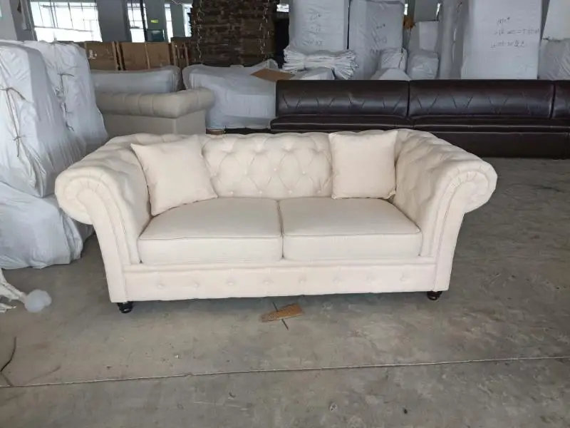 Самый популярный новый дизайн, набор стеганных диванов в Европе