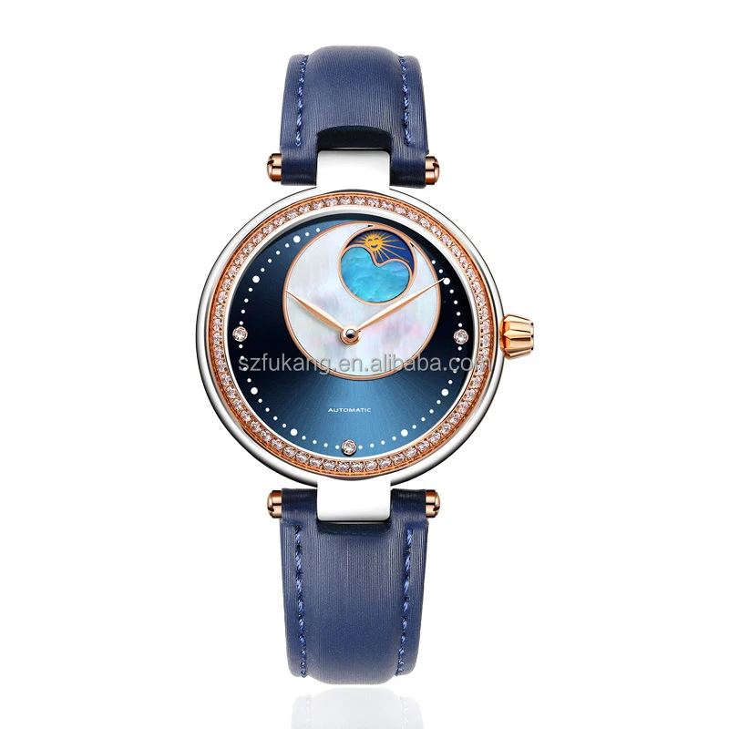 Wholesale Stainless Steel  Automatic Women Watch