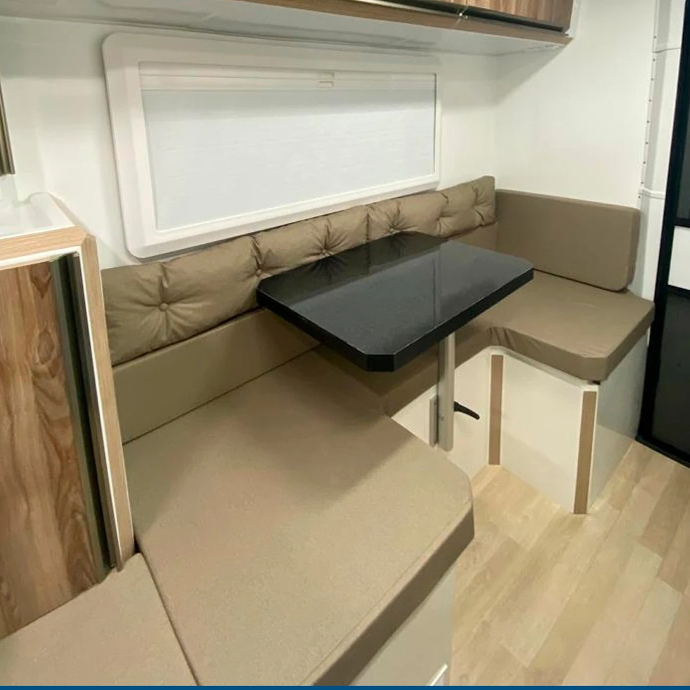 2024 Customizable Hardtop Truck Camper Travel Trailers For 6 To 8foot