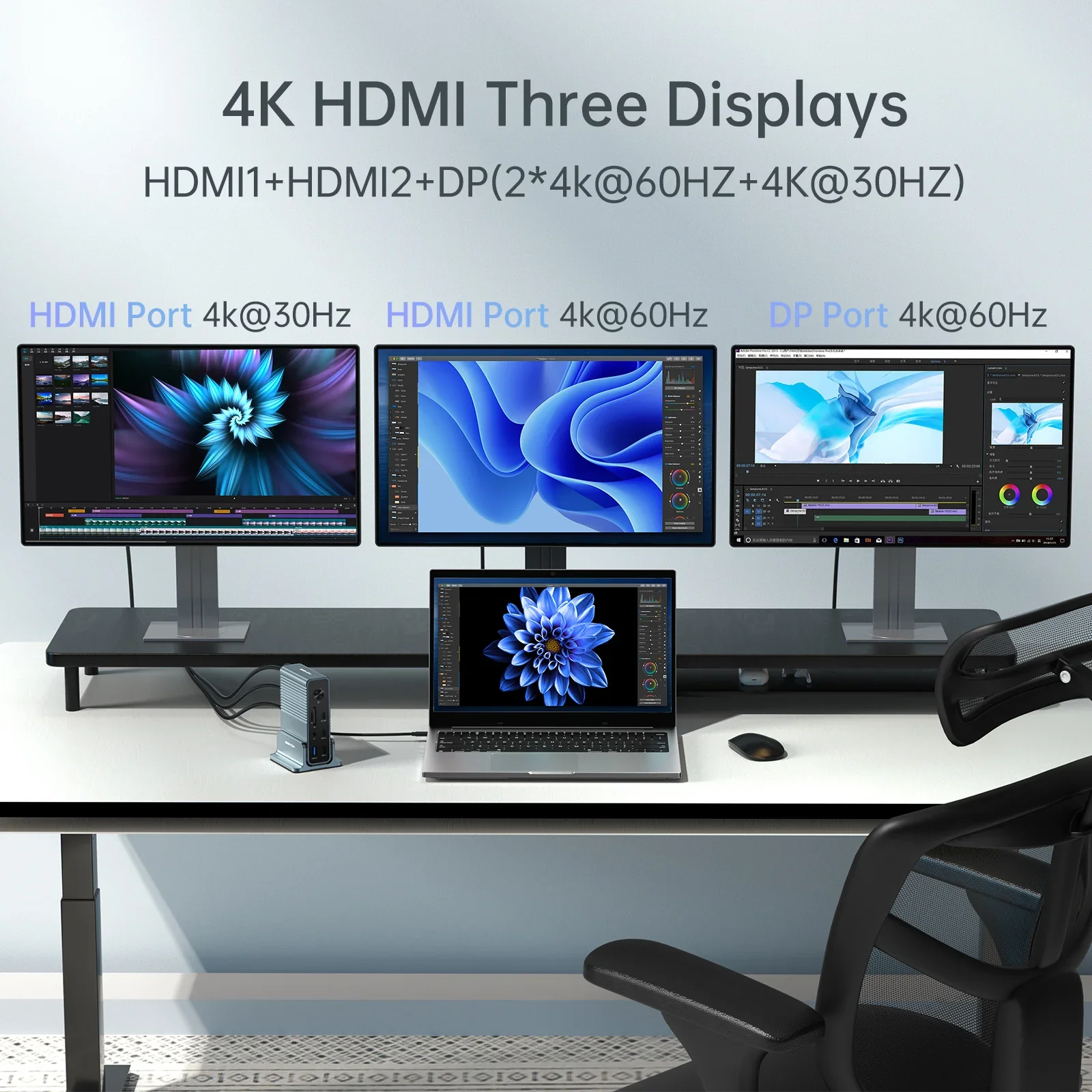 ACASIS USB CデスクトップドッキングStation15-in-1ドッキング ACASIS USB CデスクトップドッキングStation15-in-1ドッキング