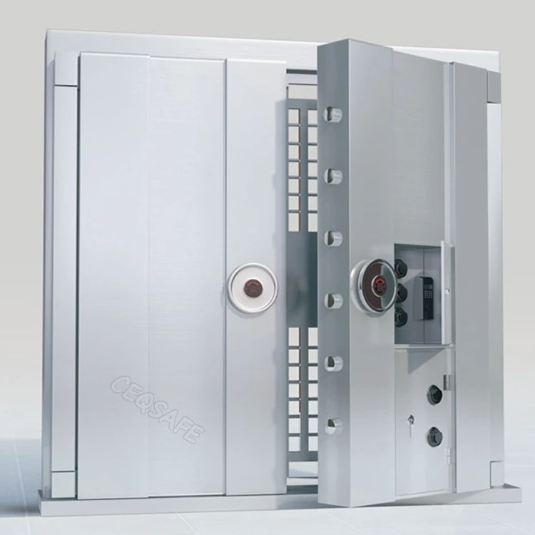 CEQSAFE Customized High Quality Steel Bank Safe Vault Metal Security Door with Electronic Digital Lock manufacture