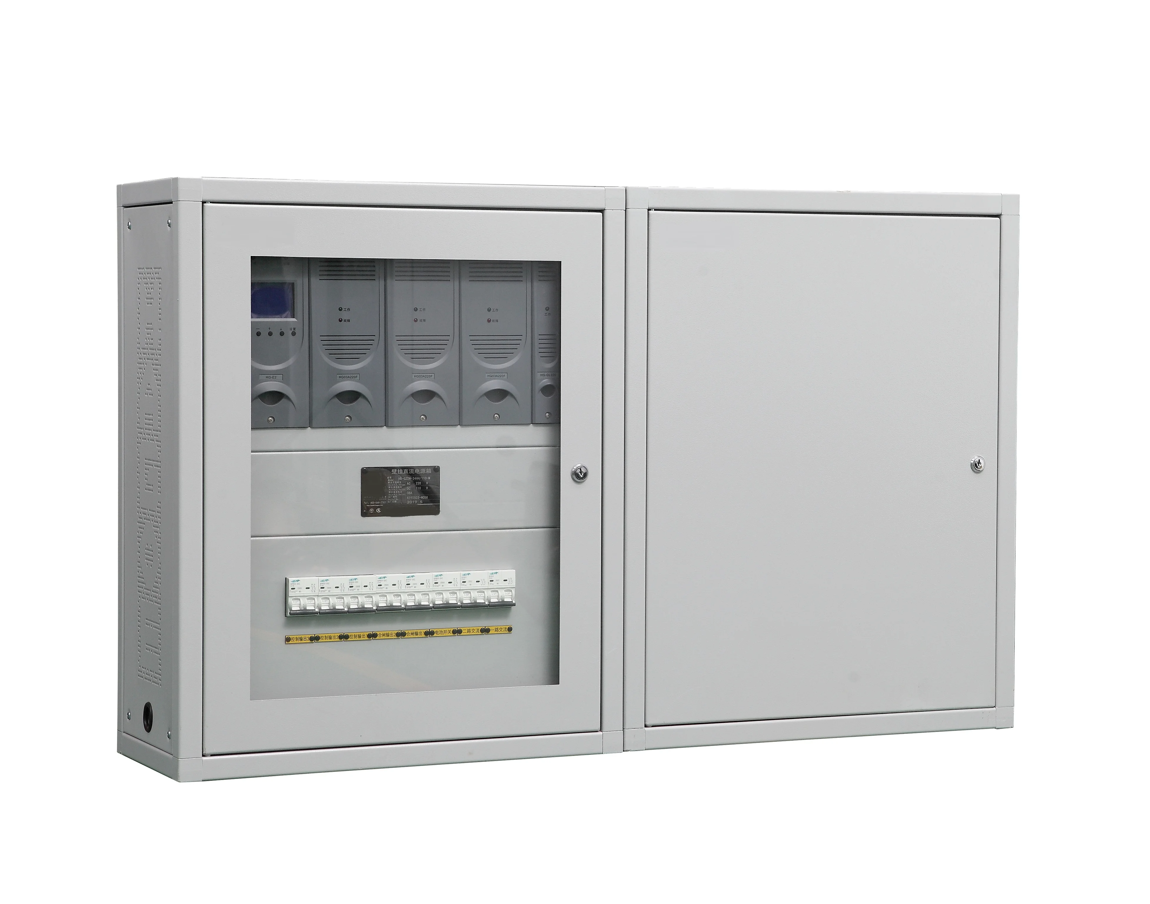 Substation Battery Panel Power Supply Dc Panel Power Charger Panel 100ah 48v Floor Type Dc Power