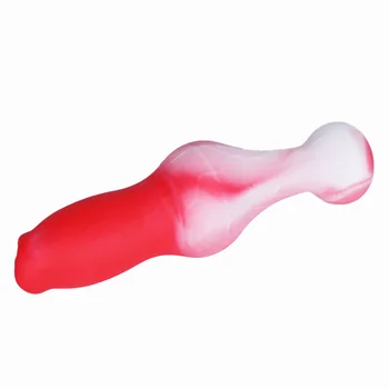 2024 Silicone Big Knot Anal Plug Removable Fox Tail Animal Fantasy Dildo Black Colorful Canine Cosplay Sex Toys For Women