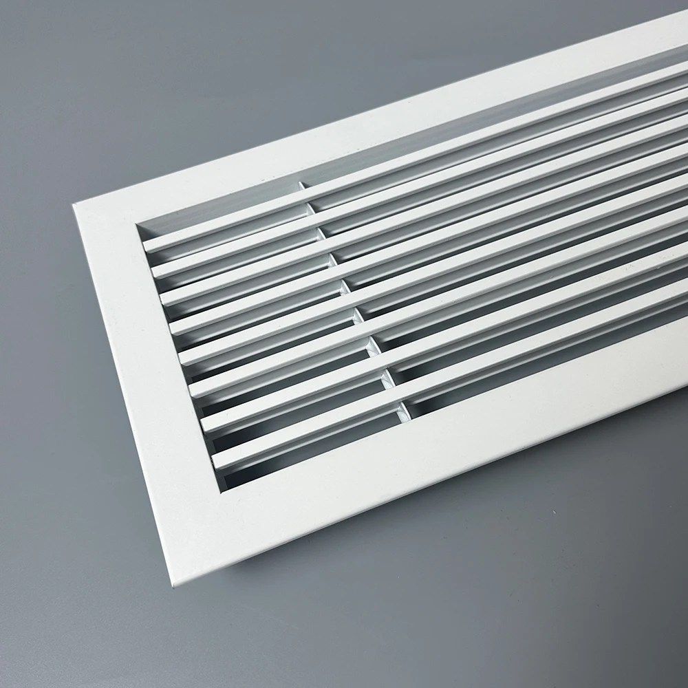 Solid Extruded Aluminum Return Air Grille Linear Bar Grille Ventilation ...