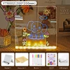 colorful YT6002 Graffiti Drawing Board, 7 Pens,