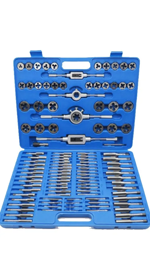 110 Pcs Tap And Die Set Threading Taps And Dies Set Tools Set Screw Nut