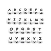 White&black letter
