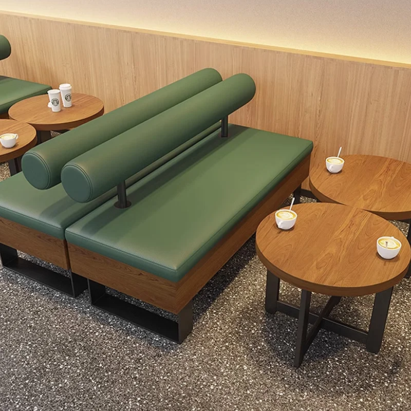 Restaurant Furniture Booth Seating Dining Table And Chair Sets Modern