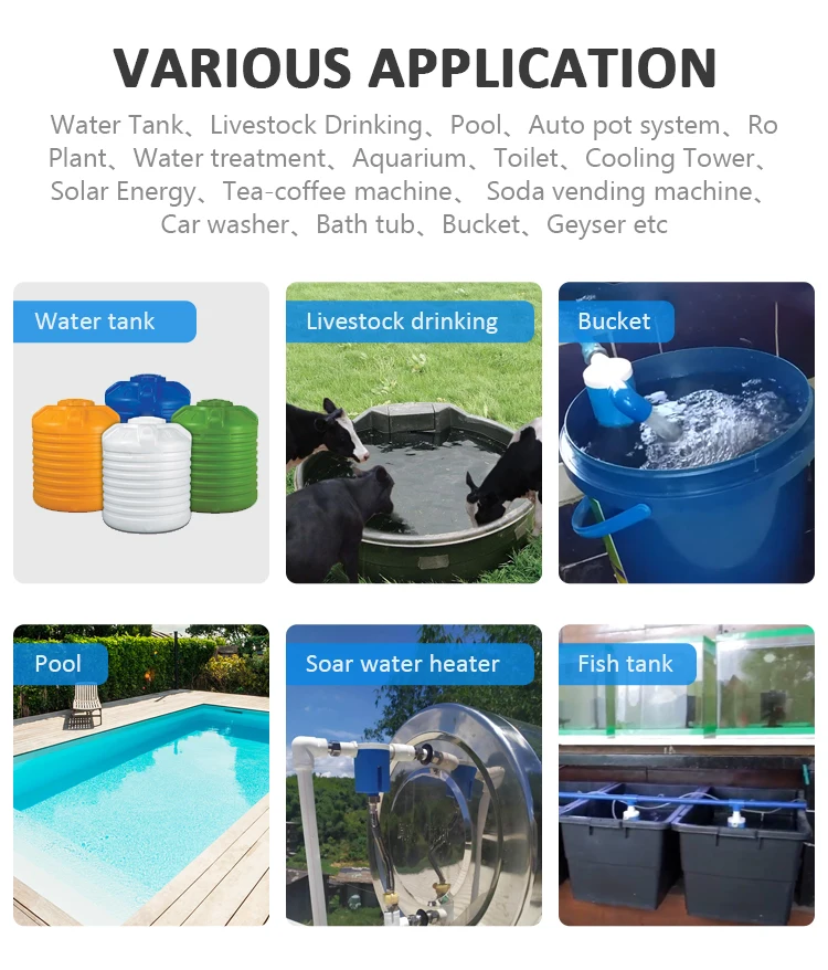 used in water tank, cooling tower, animal driking, buckets and so on