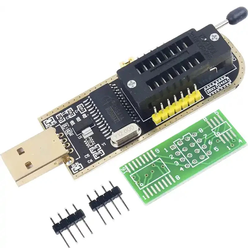 USB Programmer CH 341A Series Burner Chip 24 EEPROM BIOS LCD Writer 25 SPI Flash