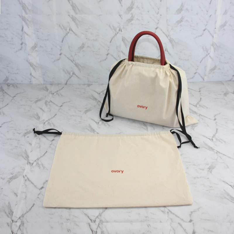 Large Linen Envelope Drawstring Purse Dust Bag For Handbags Luxury