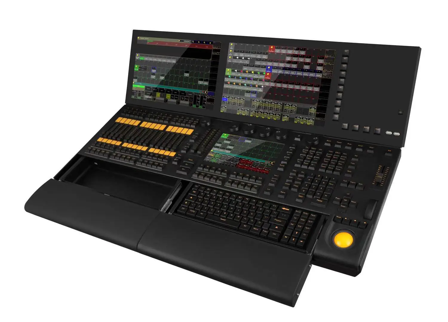 High Performance DMX512 Stage Lighting MA2 Light Console With Touch Screen