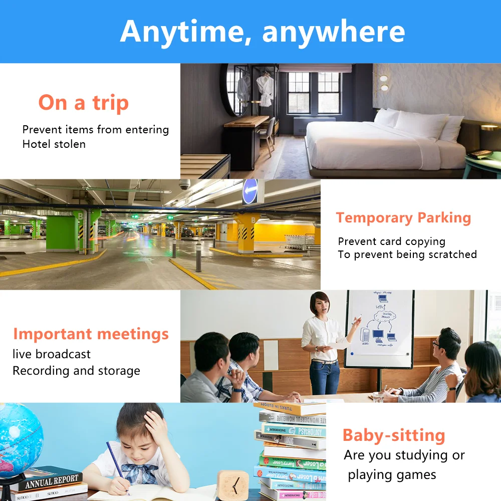 Wireless WiFi Monitoring Remote Network HD X5 Mini Camera X5