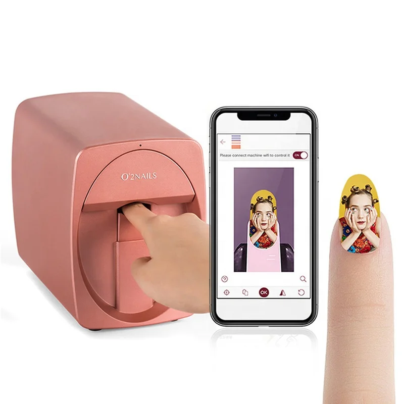 ポータブルネイルアートプリンター O2NAILS | DIY ネイルアート印刷機