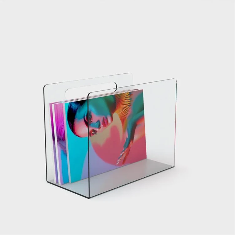 Отдельно стоящая Современная прозрачная акриловая подставка для магазинов/Органайзер хранения