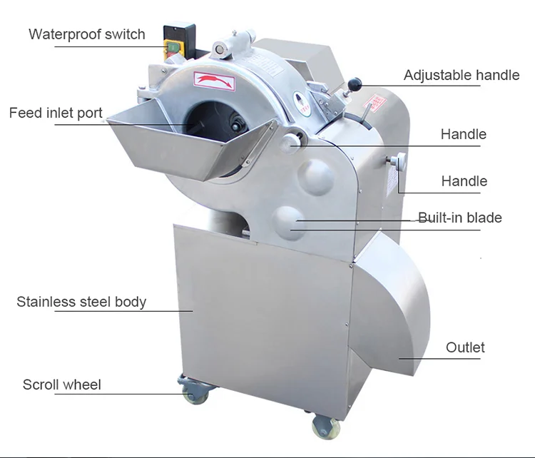 automatic electric 3 3 3mm vegetable potato dicer cube cutter cutting  machine in Henan, China