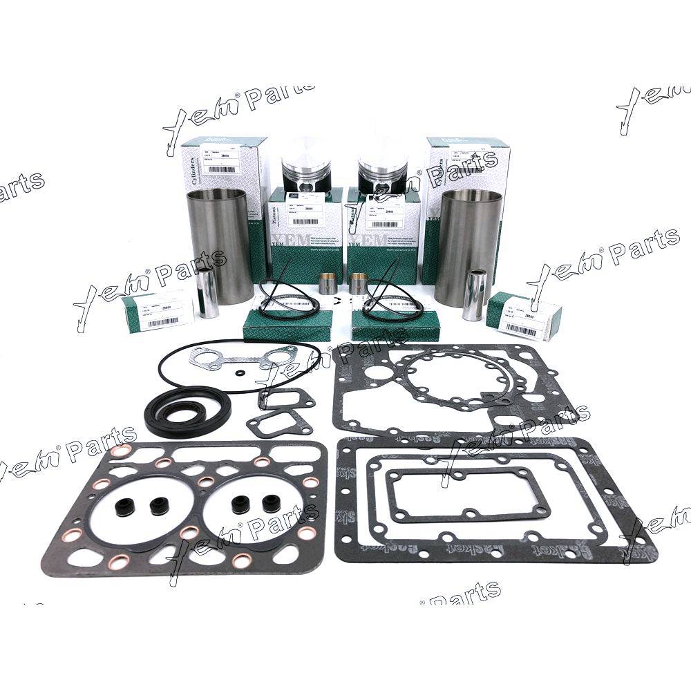 ZB600 Overhaul Kit With Gasket Set for Kubota Engine Rebuild Kit 6