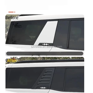 For Leopard 8 Special C-Pillar Decorative Paste Rear Window Blackening Panel Protective Paste Exterior Accessories