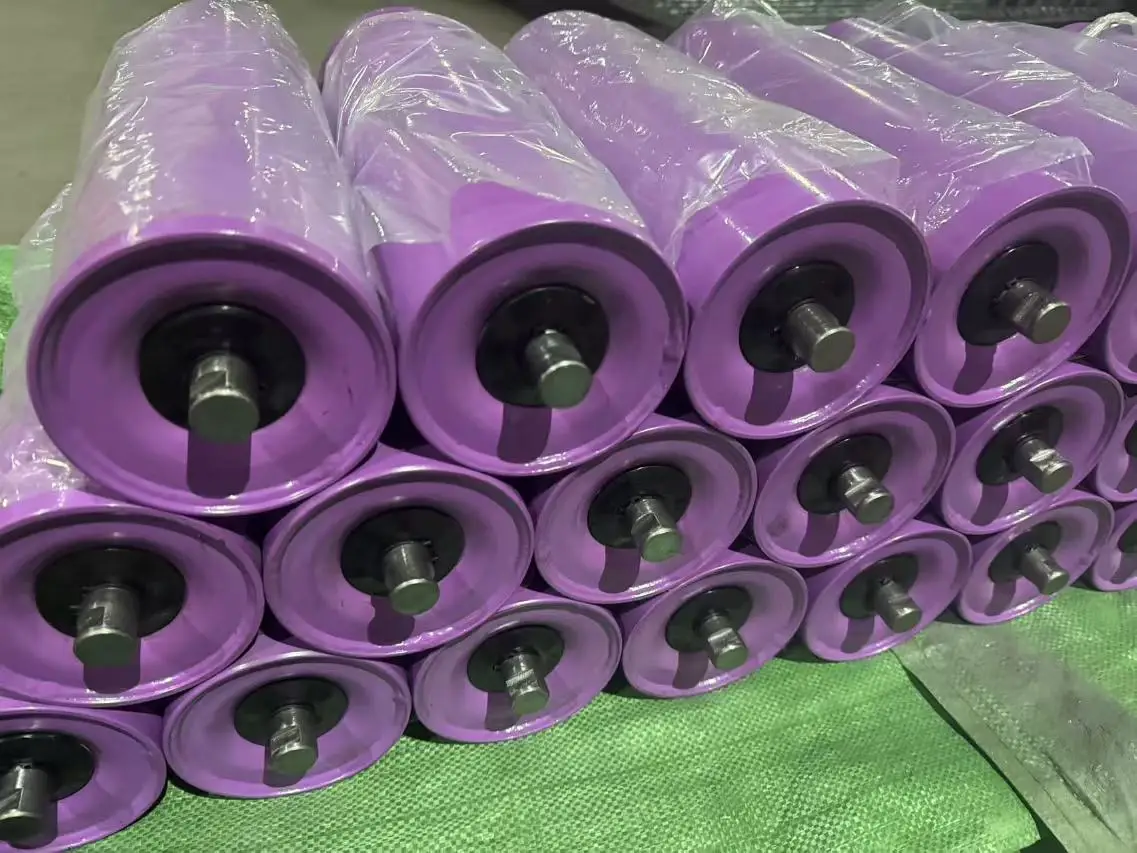 SANS1313 South Africa Standard  Heavy Duty Popular Conveyor Roller Dia 127mm Blue Color