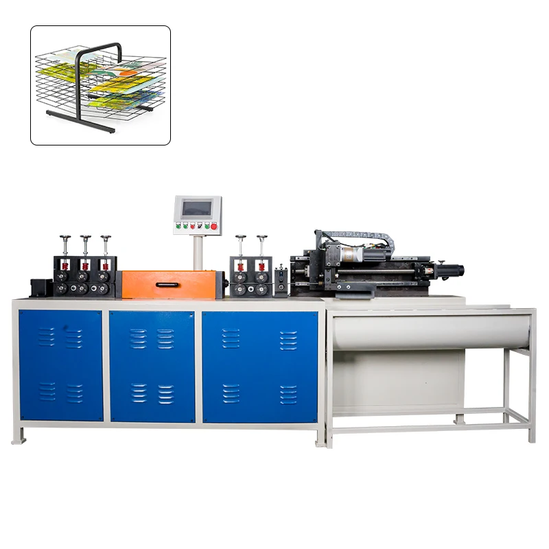 Automatic CNC Metal Wire Straightening Machine 2-6mm Small Steel Wire Rebar Rod Cutting Flat Shaft with Motor Core Component