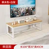 Low-profile single-layer 100 maple wood color + white frame