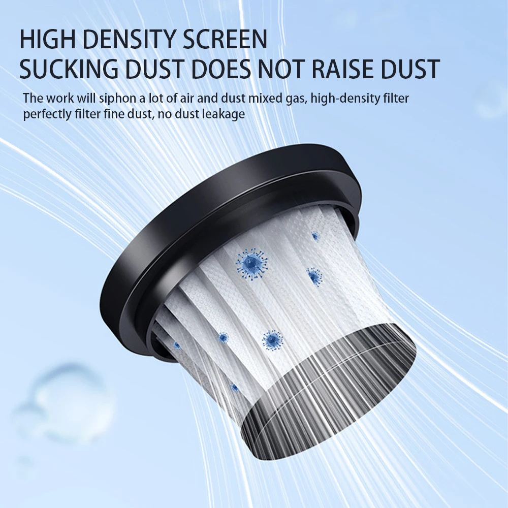 Portable 11000pa Rechargeable Wireless Cordless Mini Car Vacuum Cleaner Handheld Air Duster for Car Cleaning - view 6