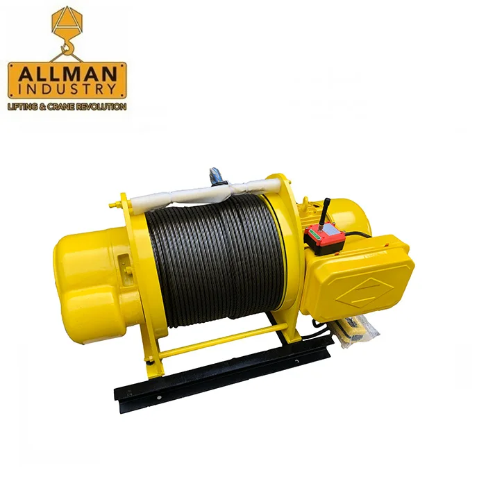 Allman Portable Type 1500kg Single Rope Electric Winch - Buy Electric ...