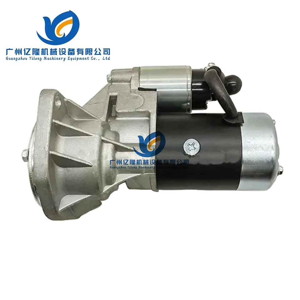 Excavator SH60 Starter Motor 4JB1 Engine Starter Motor 12V 9T Auto Starter Motor 4280001380 Lrs2206 2873k621