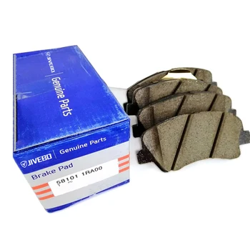 High Quality Auto Spare Parts Pastillas De Frenos 58101-1RA00 Brake Pad for Hyundai Kia Toyota Honda Bba Renault Peugeot Chery