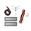 Brosse principale, brosse latérale, écran filtrant, mur virtuel