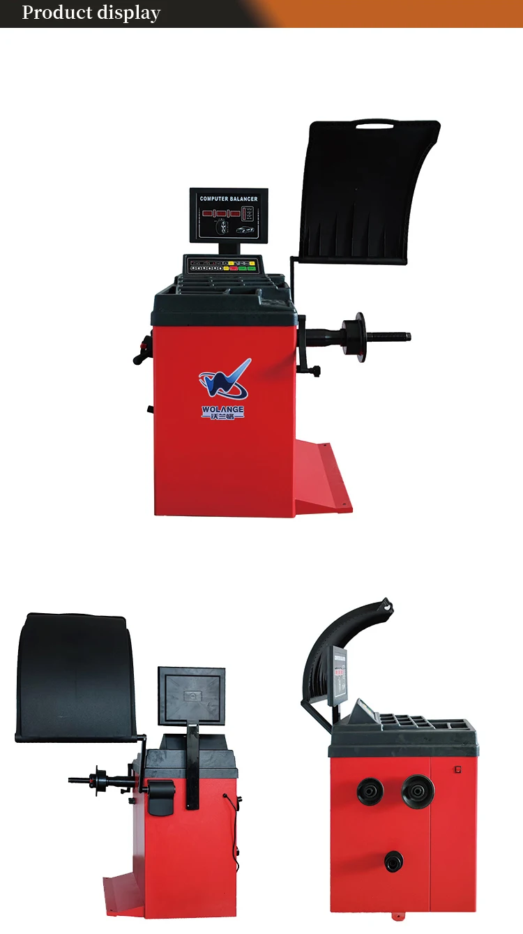 Professional Wheel Balancer Machine for Cars Digital LCD Display Auto ...