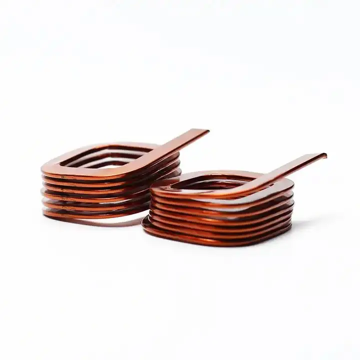 Factory Price Enameled Copper Flat Wire Coil Inductor With High Power