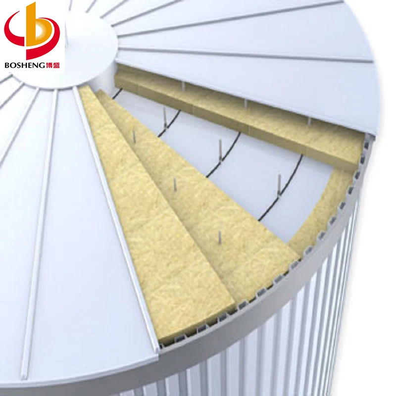 New Product Bosheng Industrial Rock Wool Board Insulation Rock Wool Resin Bonded Rockwool Slabs Building Materials