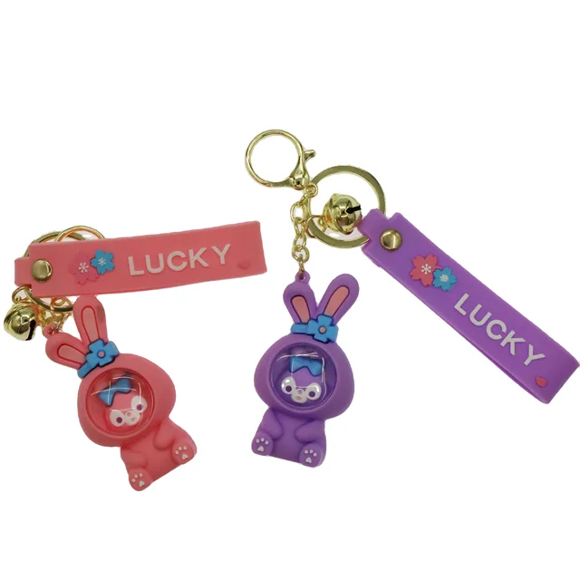 2023Wholesale Cheap Custom Cartoon Anime 3D Soft Silicone PVC Key Ring Rubber Key Chain