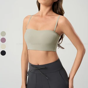 Fitness Running Yoga-Shockproof Adjustable Shoulder Straps Four-Way Stretch Breathable Women's Custom Sports Bra