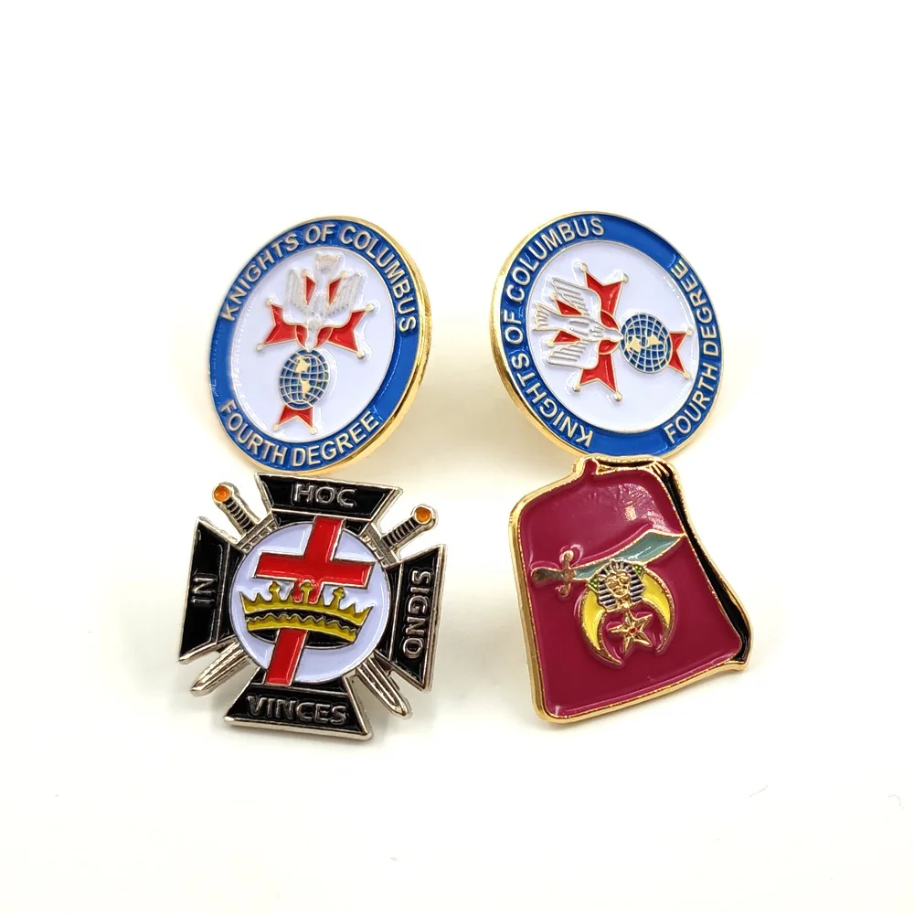 Knights of Columbus Black Unlined Beret with Badge, image size:1000x1000