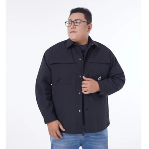 Spring and Autumn Casual Oversize Black Jacket Loose Plaid  Sports Jacket for Men