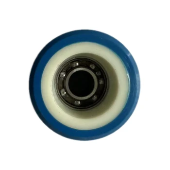 New Rapid Prototyping Blue PA Nylon Rollers Coated Castings In-Service Nylon Rollers and Rubber Rollers