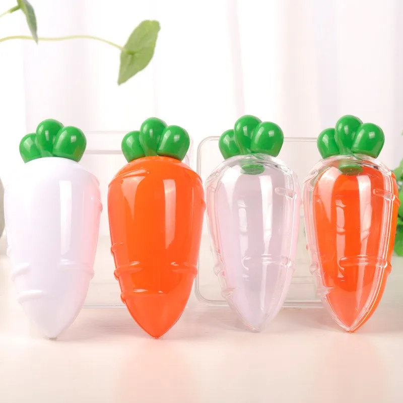10 Scatole Per Caramelle A Forma Di Carota TENDYCOCO – Contenitori In Plastica Arancione Traslucido Per Pasqua, Regali E Bomboniere - 2