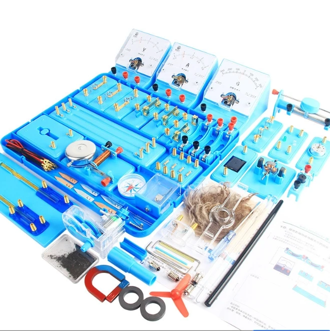 Electrical Experiment Set Electrical Experiment Box School Physics Electromagnetism Equipment Physics Experiments Kit