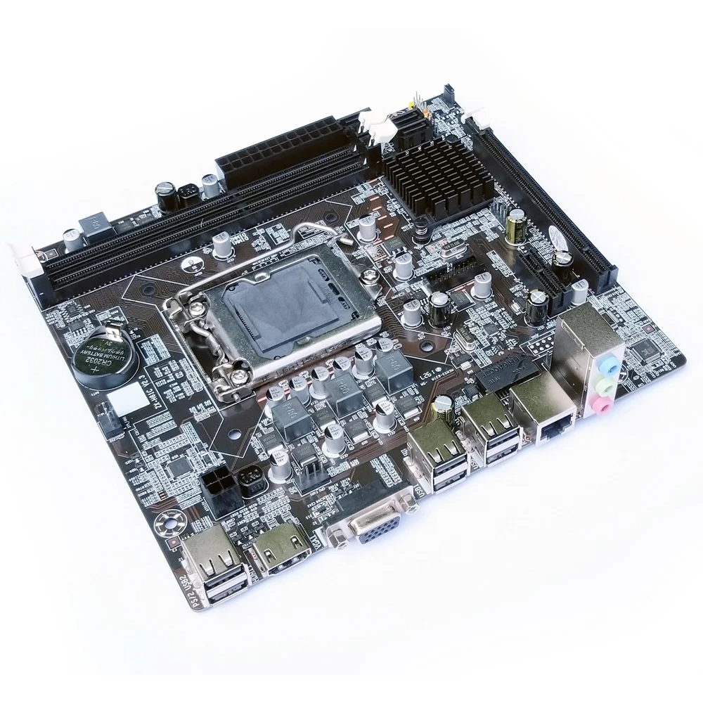 ICOOLAX Computer Parts Motherboard G31 G41 H55 H61 H81 H110 H310 Computer Motherboard 1151 HD DDR4 PC Mainboard Computer