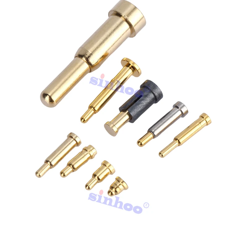 2.54mm Brass Spring Pogo Pin 4-Pin Contact Terminals| Alibaba.com