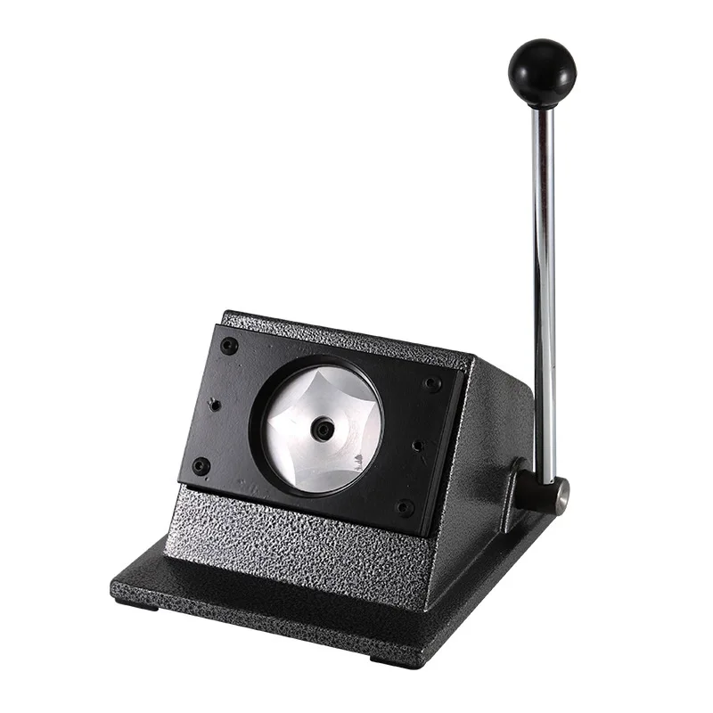25/32/37/44/50/56/58/75 Circular Square/heart/flower/cat /5 Star Shape Cutting Machine Paper Rounding Cutter for Badge