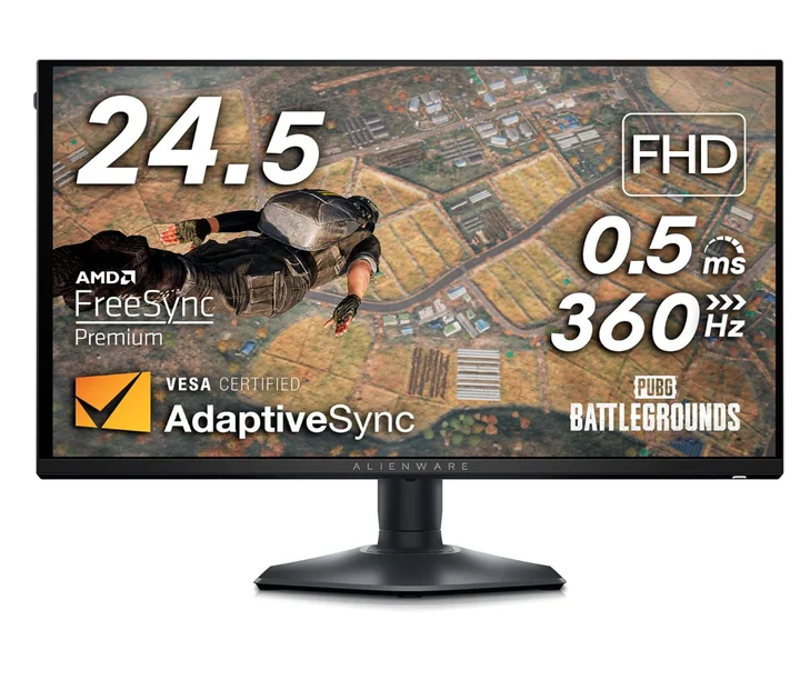AW2523HF 25-Inch 360Hz Full HD IPS LCD LED Gaming Monitor for Dell