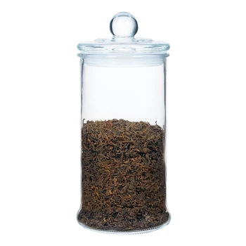 Factory Spot Eco-Friendly 1000ml Sugar Coffee Glass Tea Storage sealed Jars with Silicone Seal Food Storage Cans for Kitchen Use