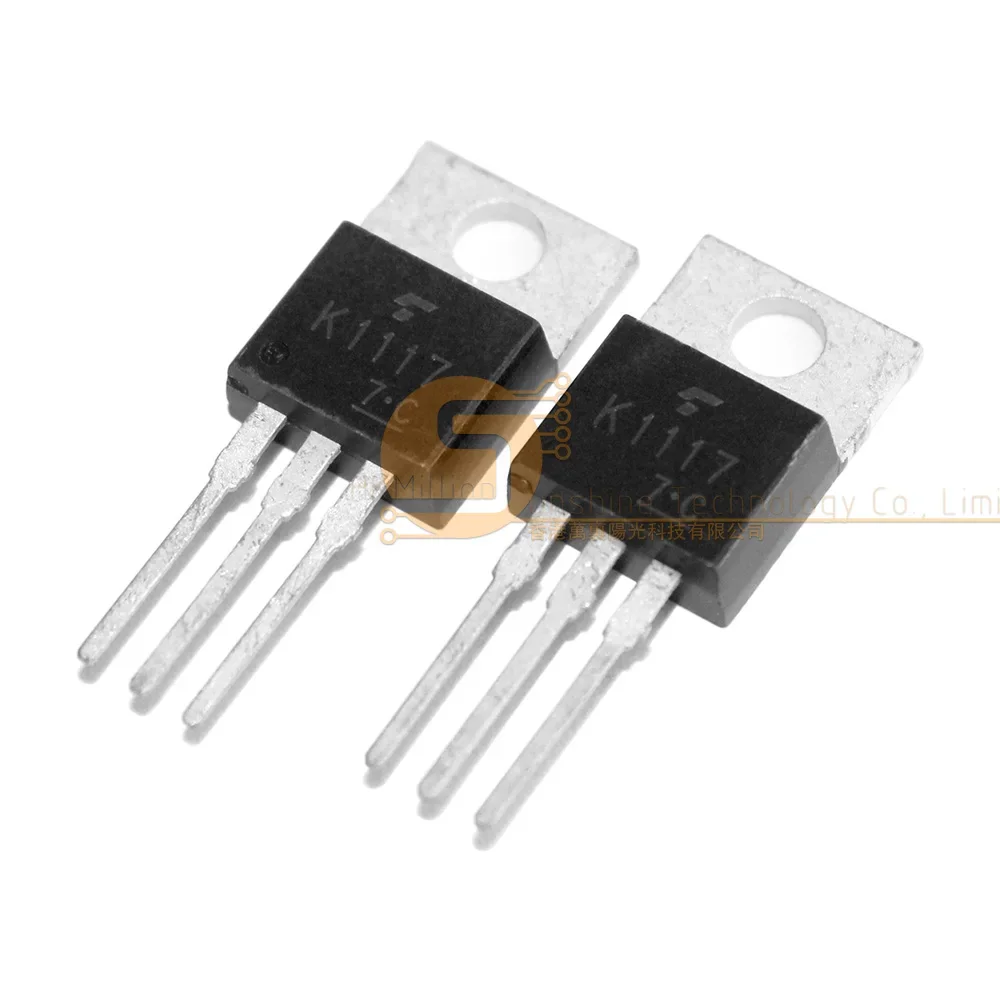 Power MOSFET Transistor 2SK1117 2SK111 TO-220 for Amplifiers and Power Supplies