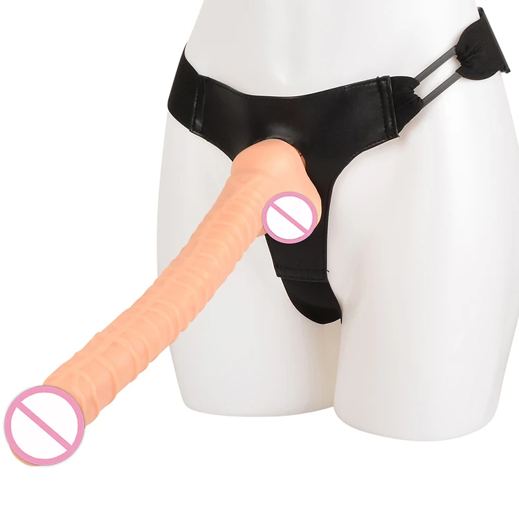 New Long Strapon Sextoys Underwear Harness Monster Dildo
