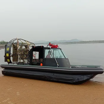 CHEERY Brand 0.8T Load Capacity 60km/h Speed Inboard Engine Work Boat Soft-Bottom Hovercraft Amphibious Multi-purpose Emergency – Soft Lure – view 2