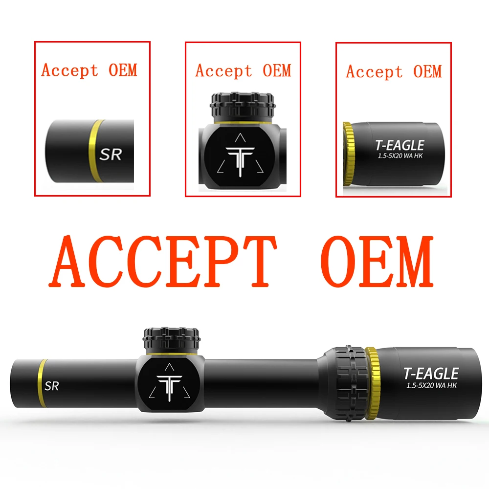 Oem T Eagle Sr1 5 5x紧凑型光学瞄准镜十字十字线放大镜户外游戏镜 Buy 照亮远距离范围 没有视差范围 户外打球范围配件product On Alibaba Com
